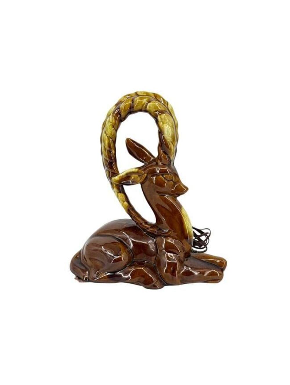Mid-Century Modern "Kudu" Gazelle TV Lamp